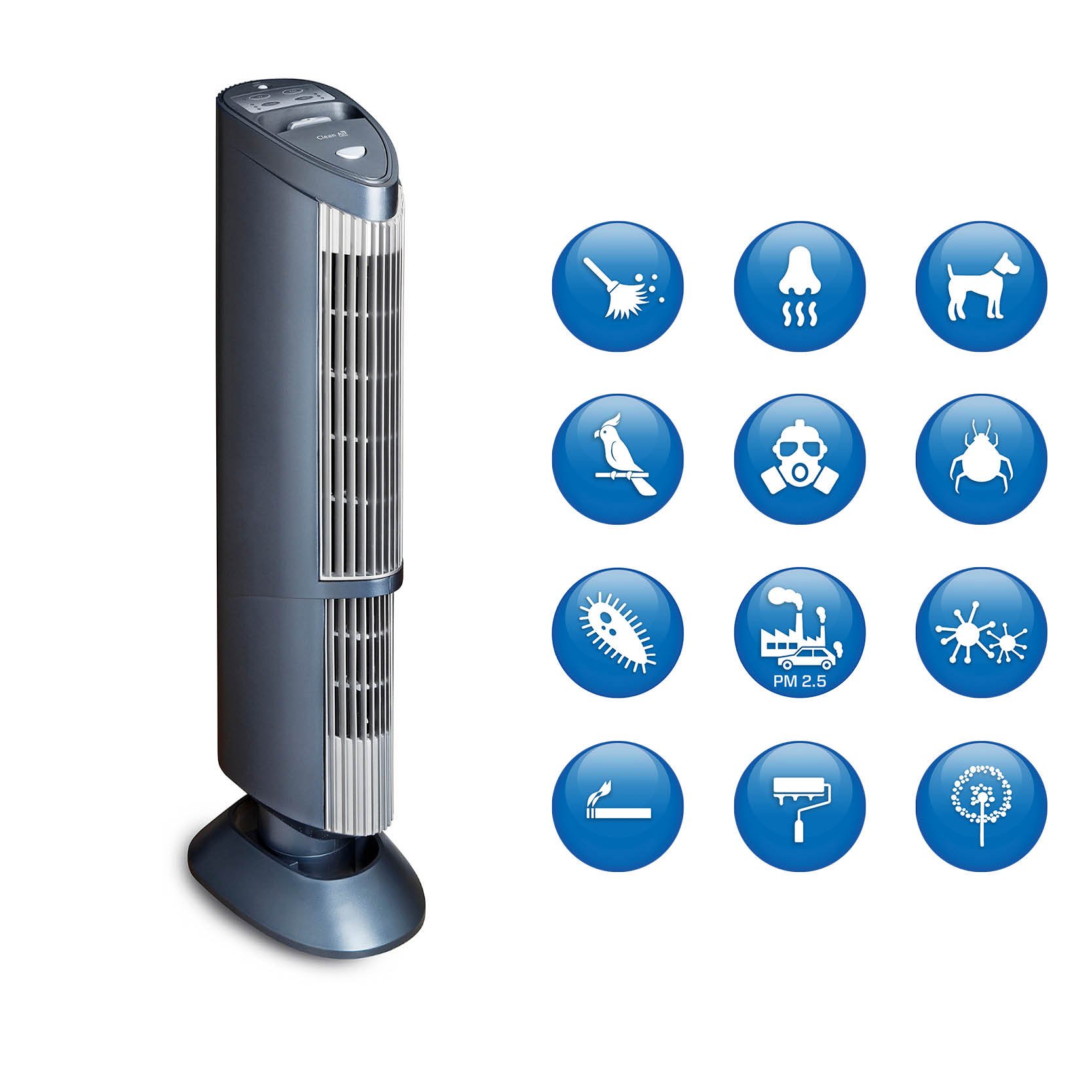 Purificador De Aire Con Ionizador Clean Air Optima Ca-401 / Hasta