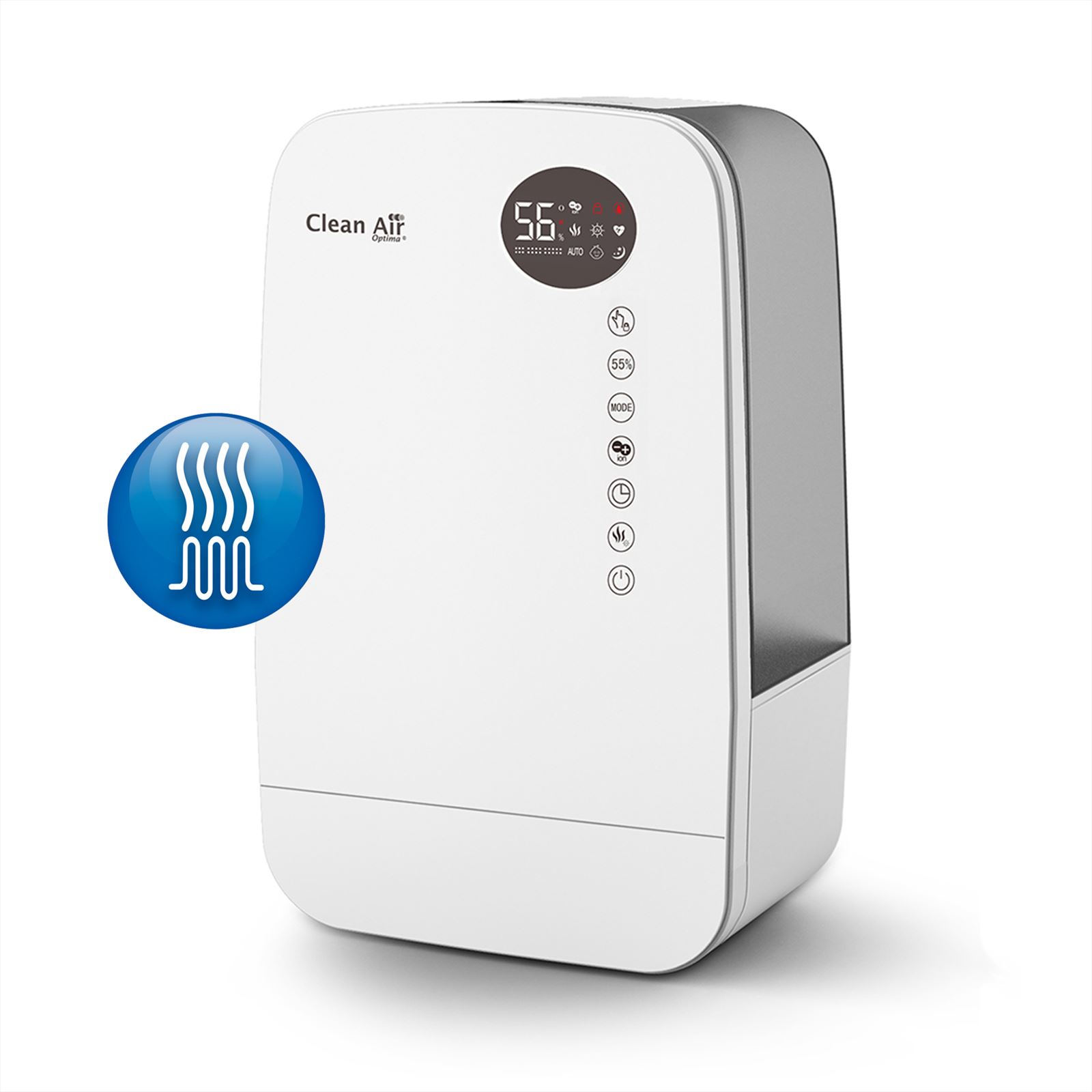 Humidificateur d'air ultrason + ioniseur CA-607W