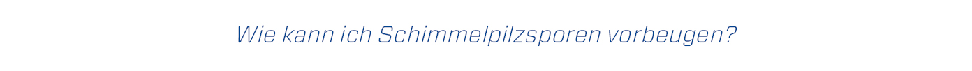 schimmelpilzsporen