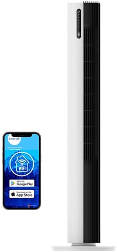 Luxury Tower Fan with Ioniser CA-407W Smart