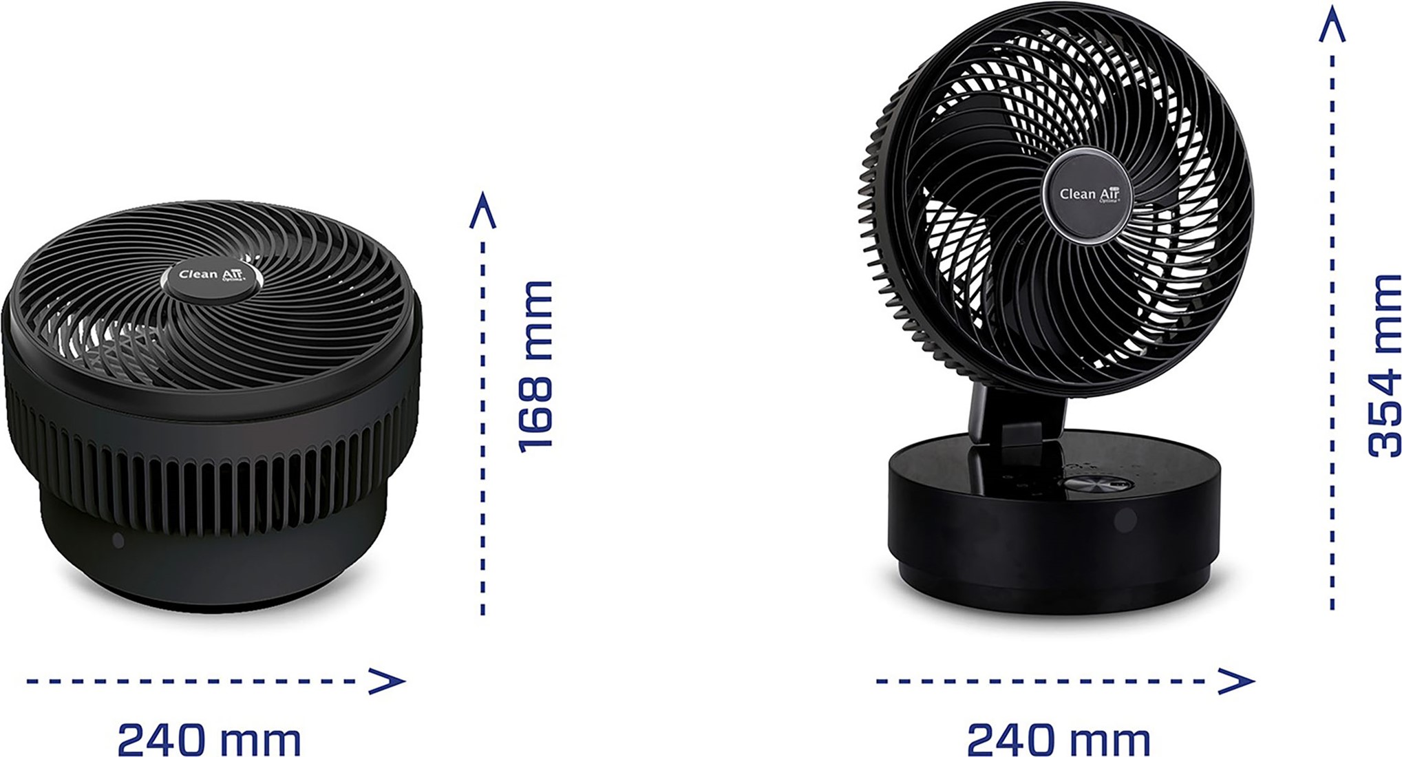 Ventilateur circulateur d’air avec ioniseur CA-404W