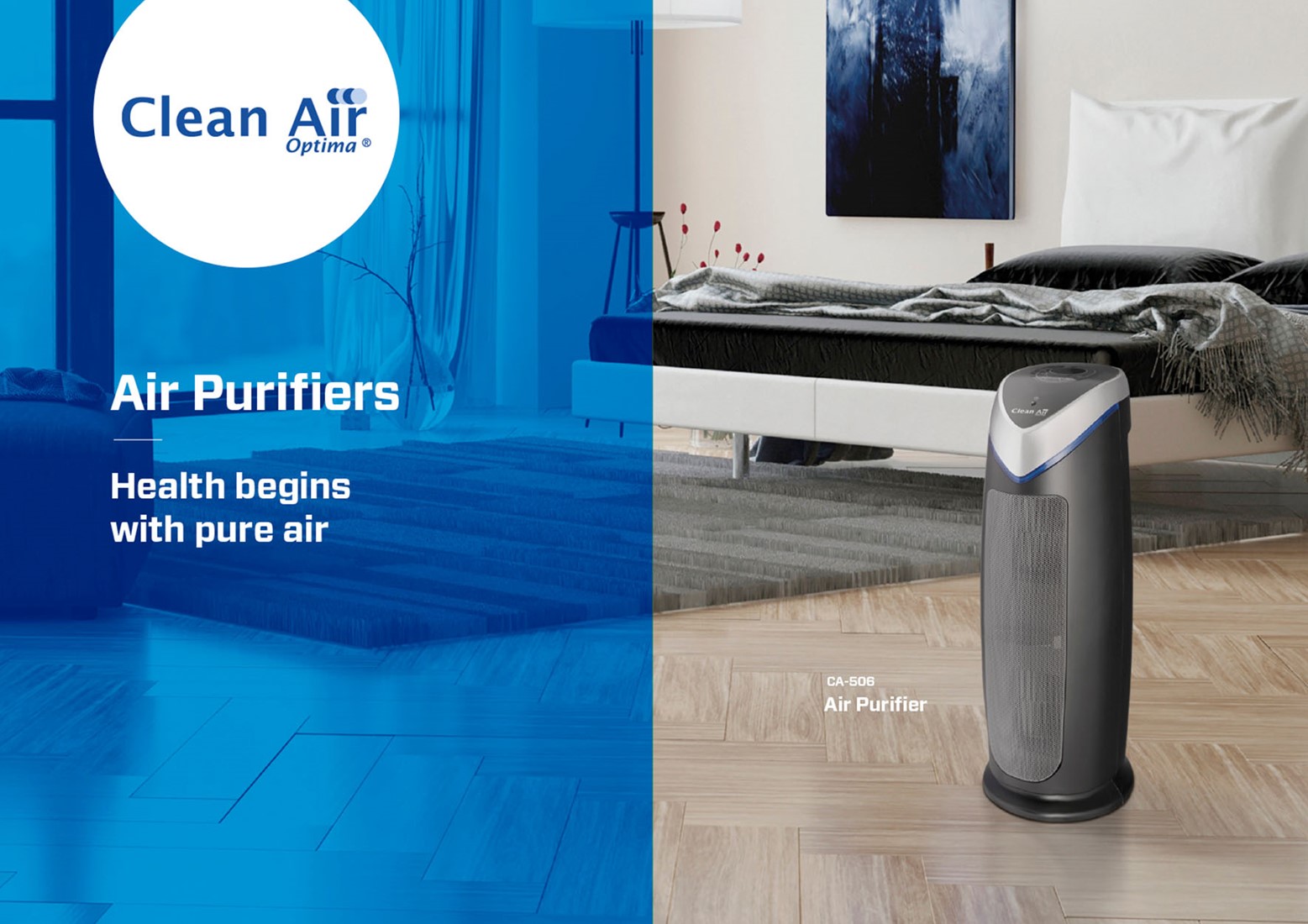 Intelligent HEPA UV ionizer air purifier CA-503T Compact Smart