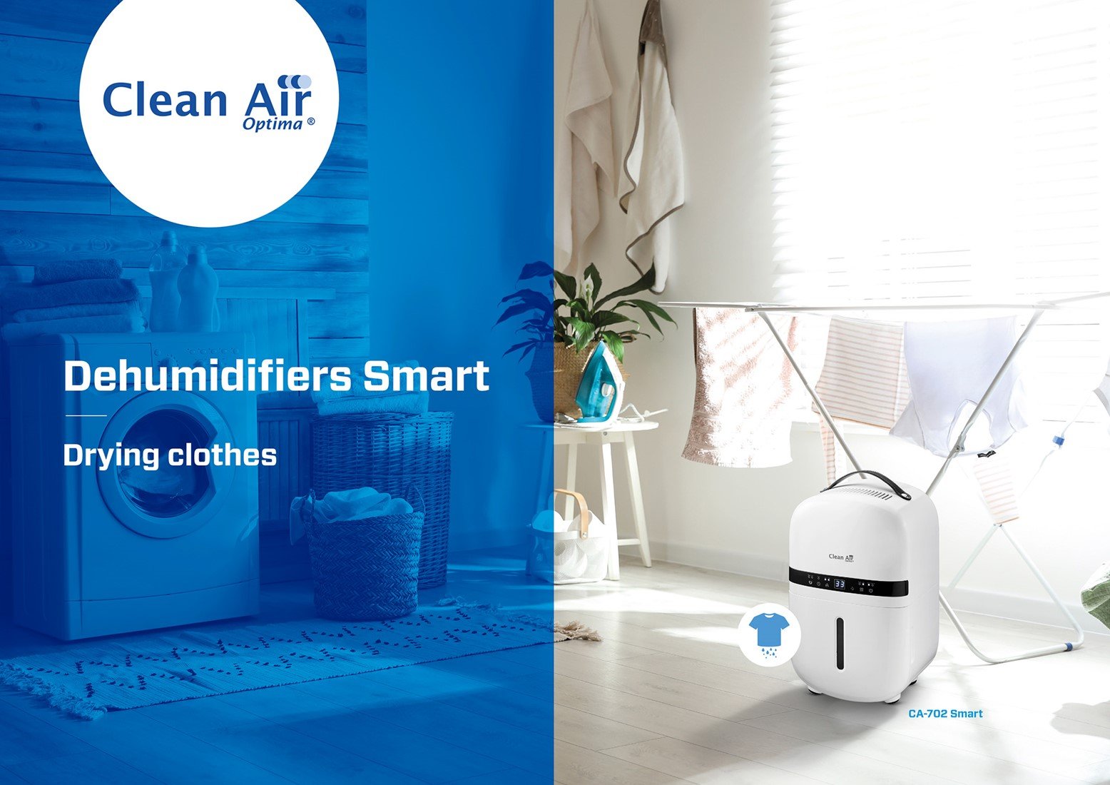 Deshumidificador y purificador de aire CA-705 Smart │