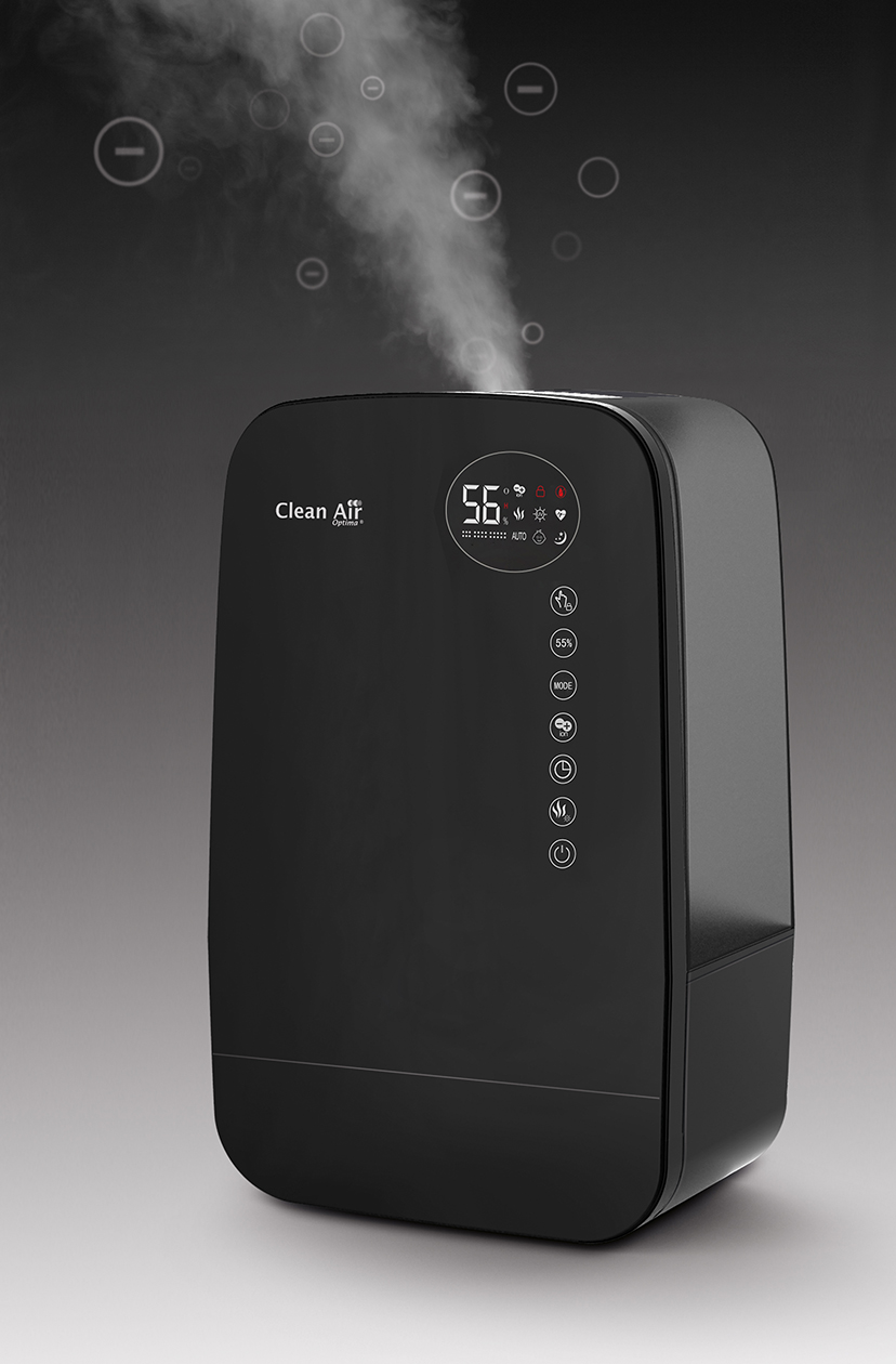 Humidificador en funcionamiento