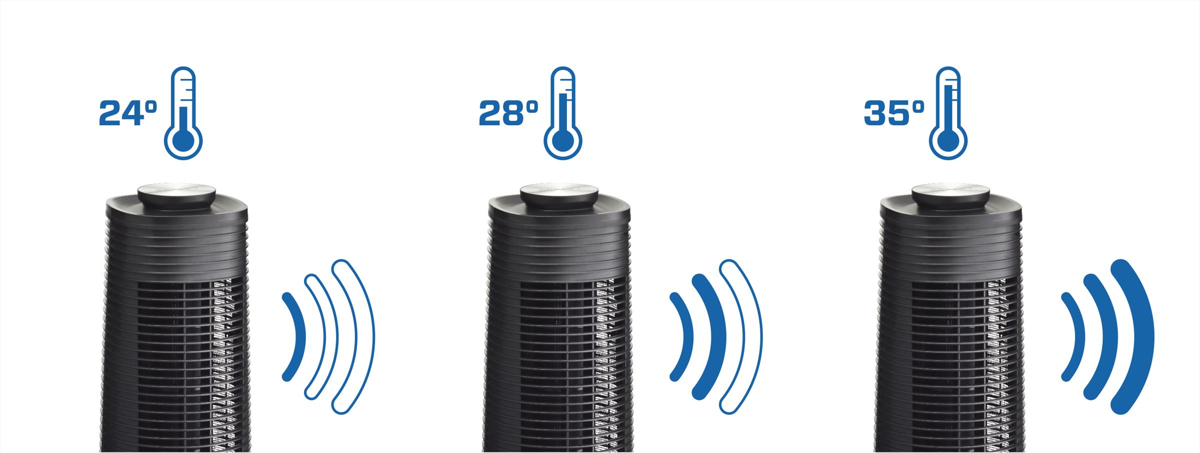 Design Tower Fan Ca 406b Air Purifiers Air Cleaners Ionizers
