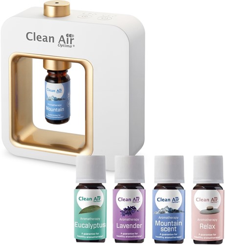 Aroma Diffuser Aromatic™ AD-304W + Essential oil 4 pack