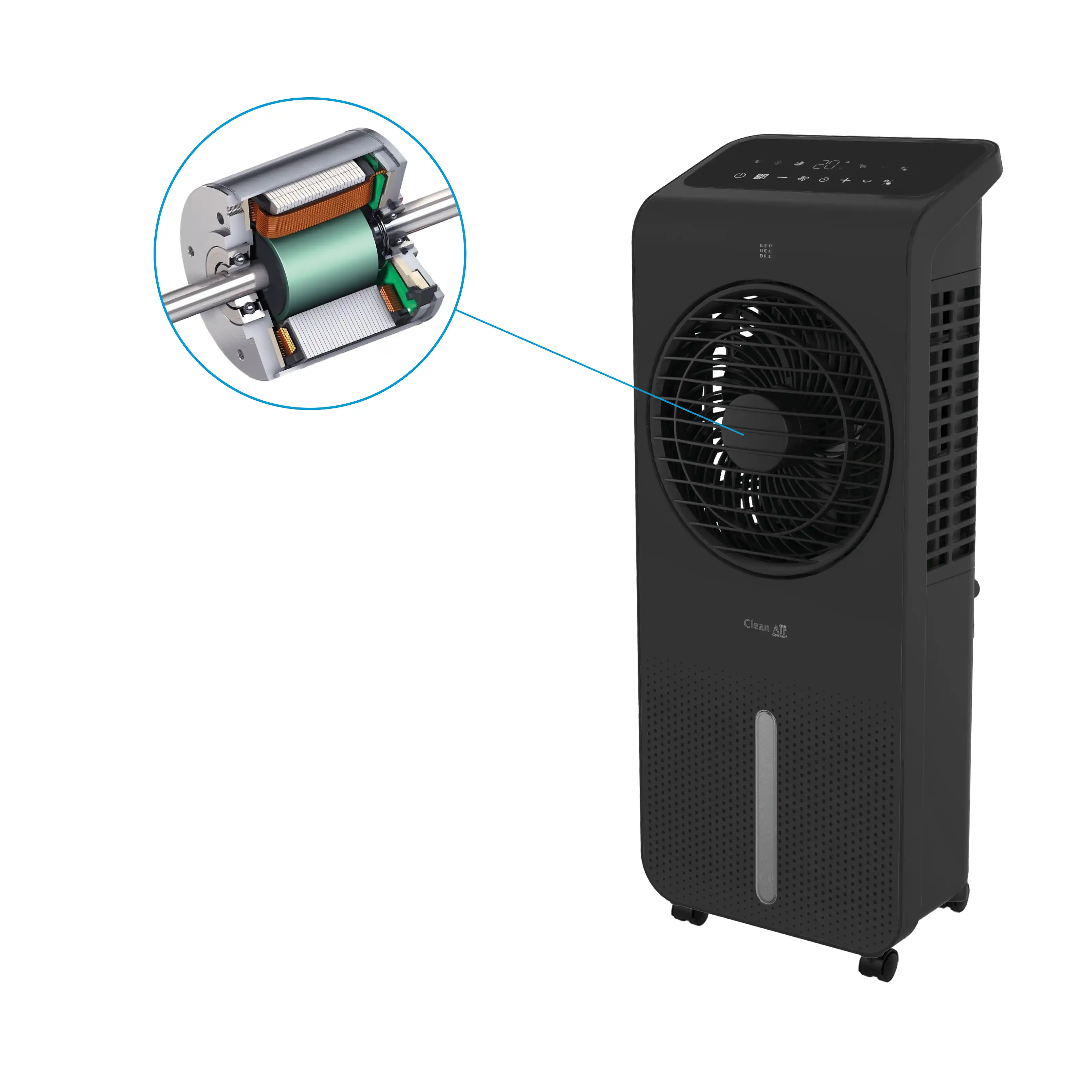 Luchtontvochtiger, luchtreiniger, clean air optime, ca-707 smart