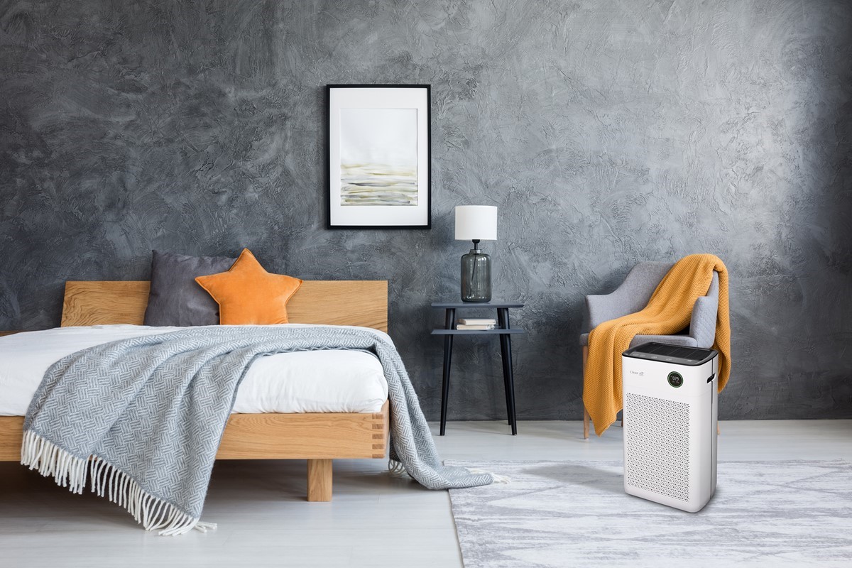 Air purifier for the bedroom