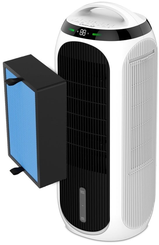 Hepa filter portable online air conditioner