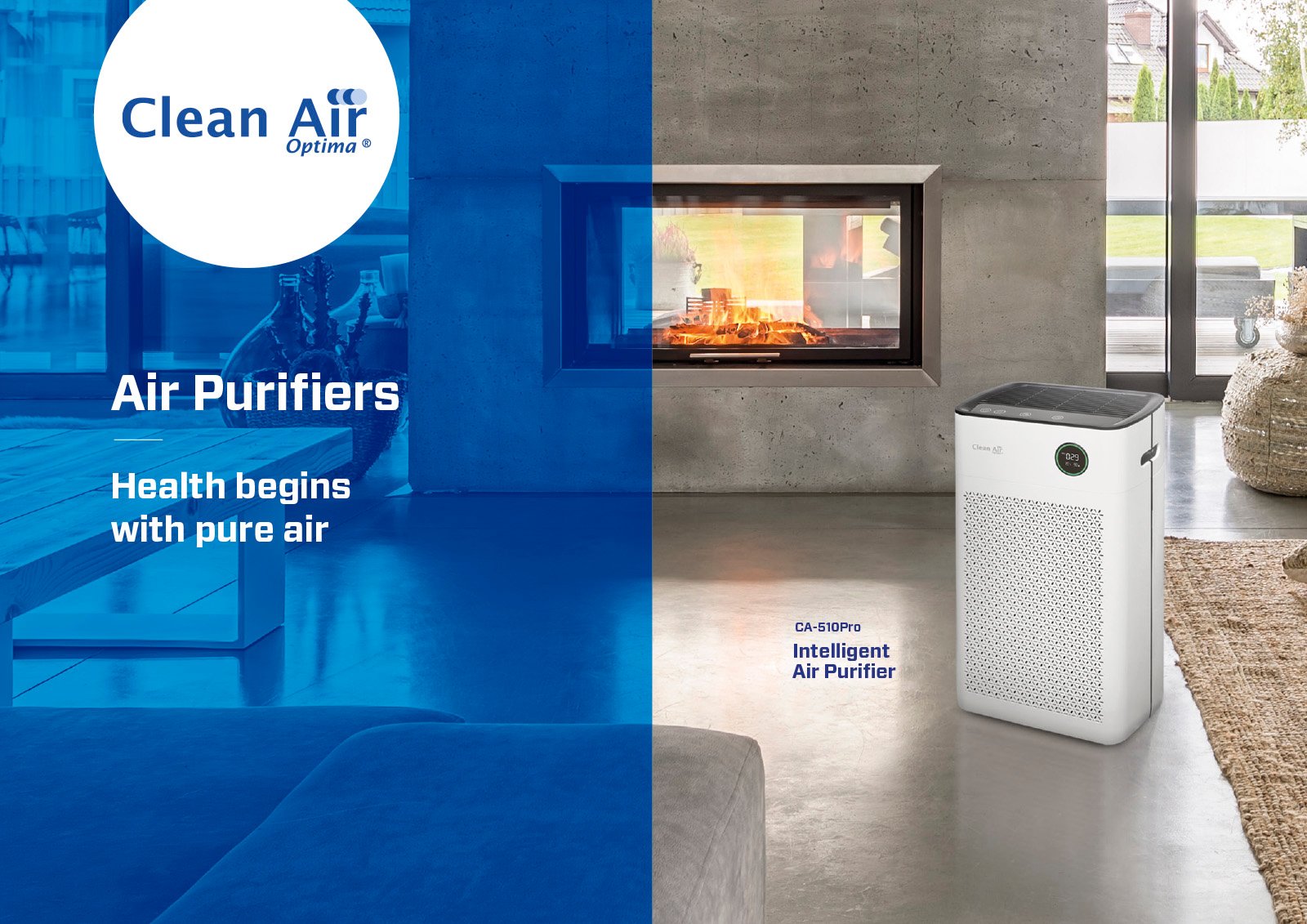 Intelligent HEPA UV ionizer air purifier CA510Pro Air Purifiers Air