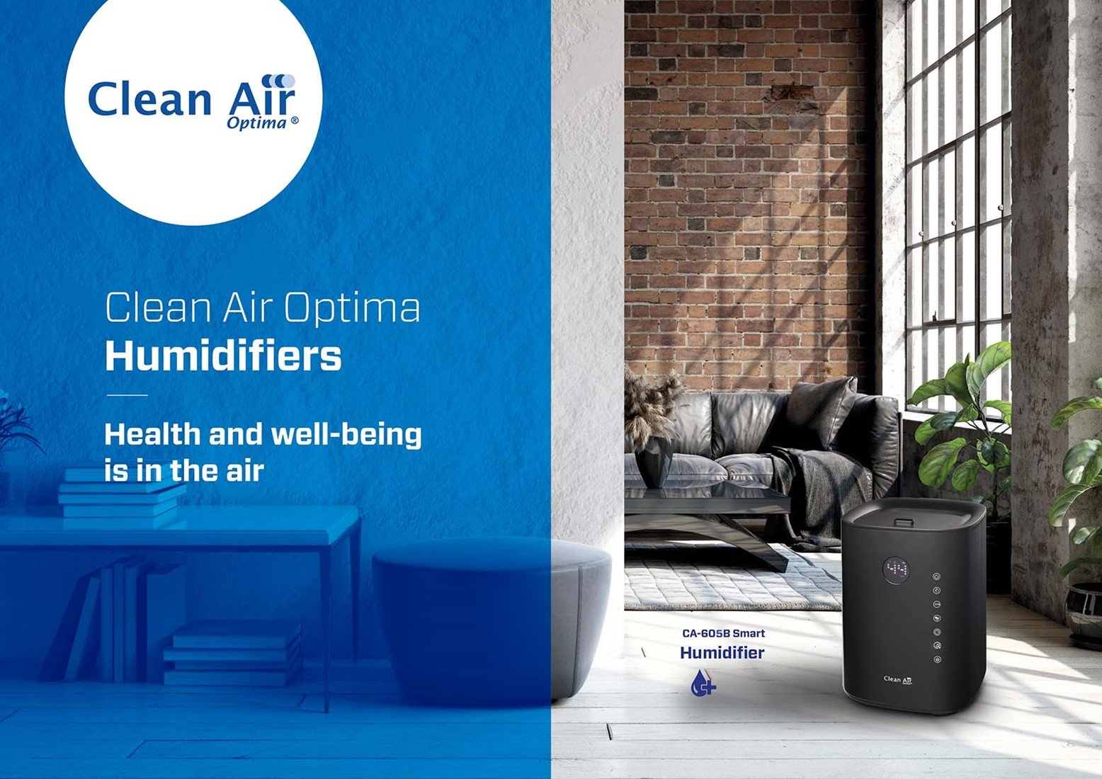 Humidificador de Aire CA-605B Smart con Ionizador