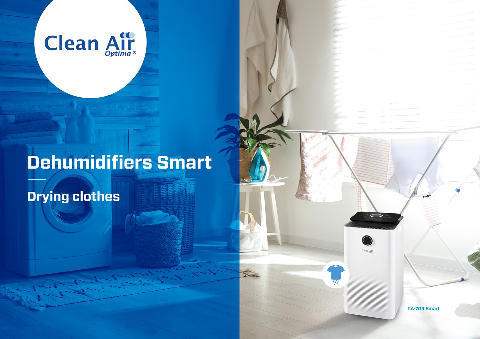 Dehumidifier & air purifier CA-704 Smart