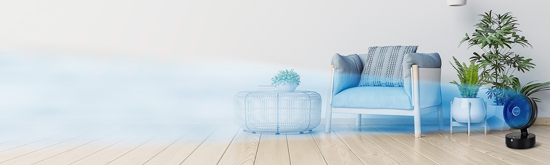 Ventilator voor verkoeling tijdens warme dagen