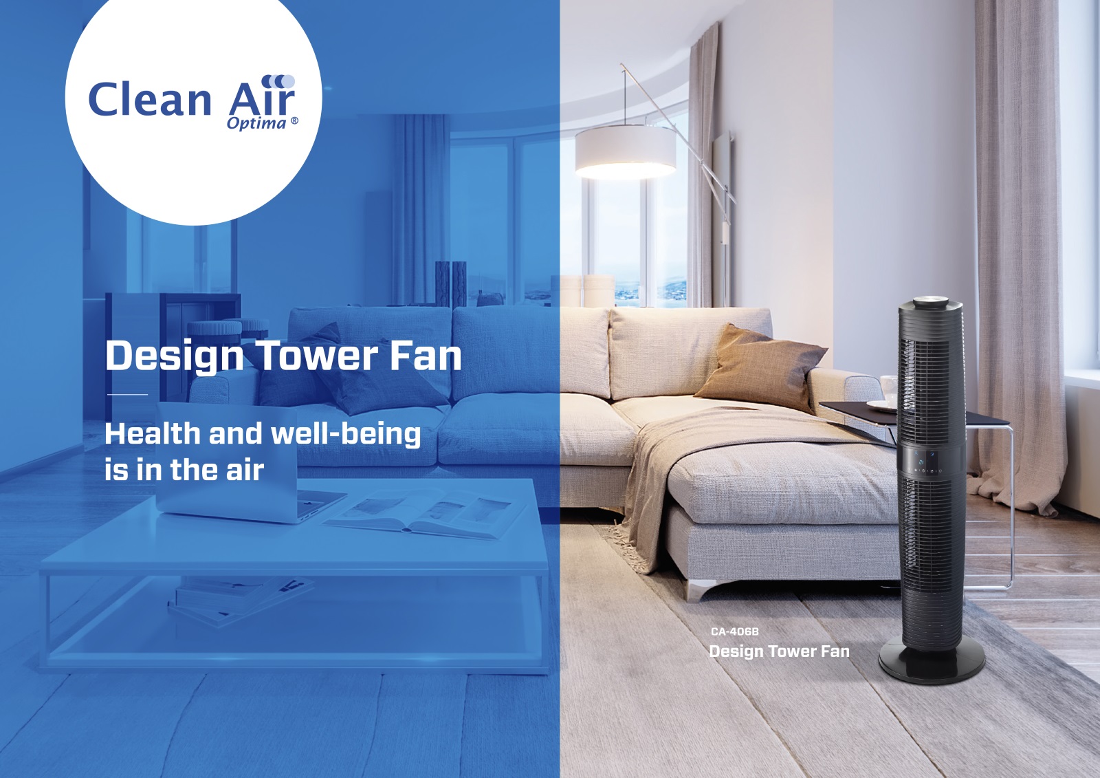 Design Tower Fan Ca 406b Air Purifiers Air Cleaners Ionizers